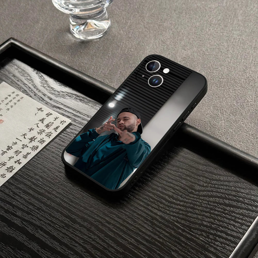 For N-Neymar Football 10 Phone Case For Iphone 16 15 11 13 14 Pro Max 7 8 Plus X Xr Xs Max 12mini Black Shell Cover Case - Sun Studio