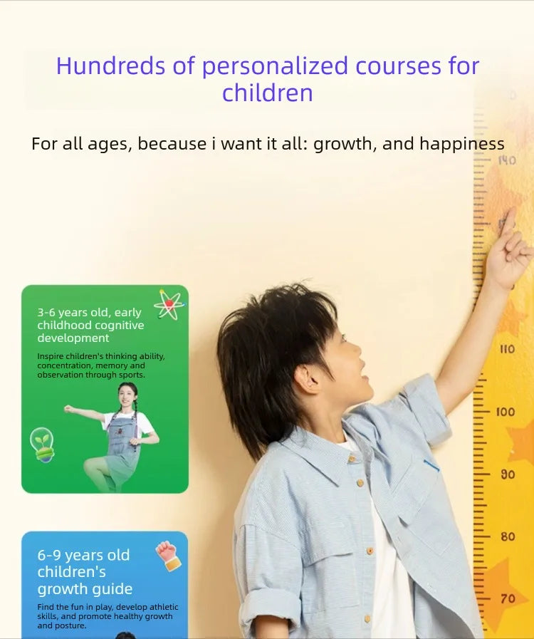 Fitness Magic Box AI, Intelligent Somatosensory Exercise, TV Projection, Console Game Dance Machine Home Fitness Equipment - Sun Studio