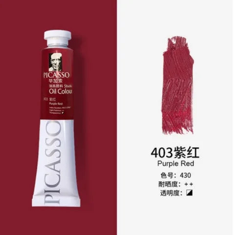 50/170ML Ölfarbenpigment für Anfänger und Studenten, die sich auf bildende Kunst konzentrieren, lichtechtes, feines Pigment