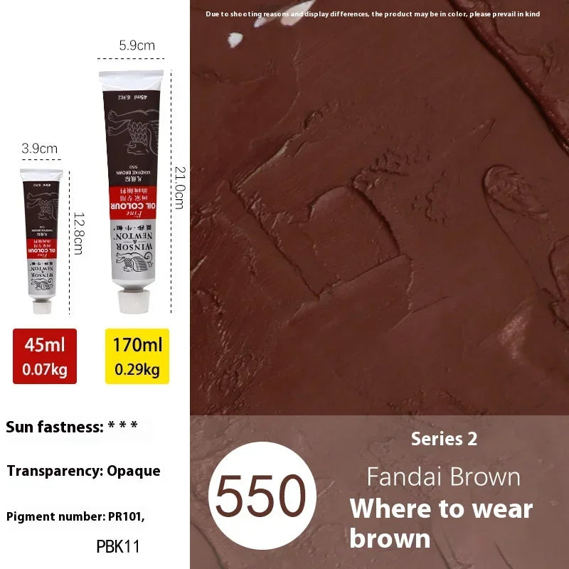45ml Ölmalerei Transparente Tube Schnell trocknend Weiß Gold Silber Professionelle Farbmalbedarf für Künstler Studenten Anfänger