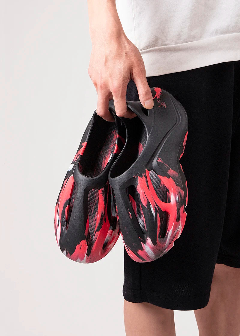 Summer Men Women Slippers Camouflage Platform Outdoor Clogs Shoe Beach Sandals Male Soft EVA Indoor Home Slides Lover Flip Flops - Sun Studio