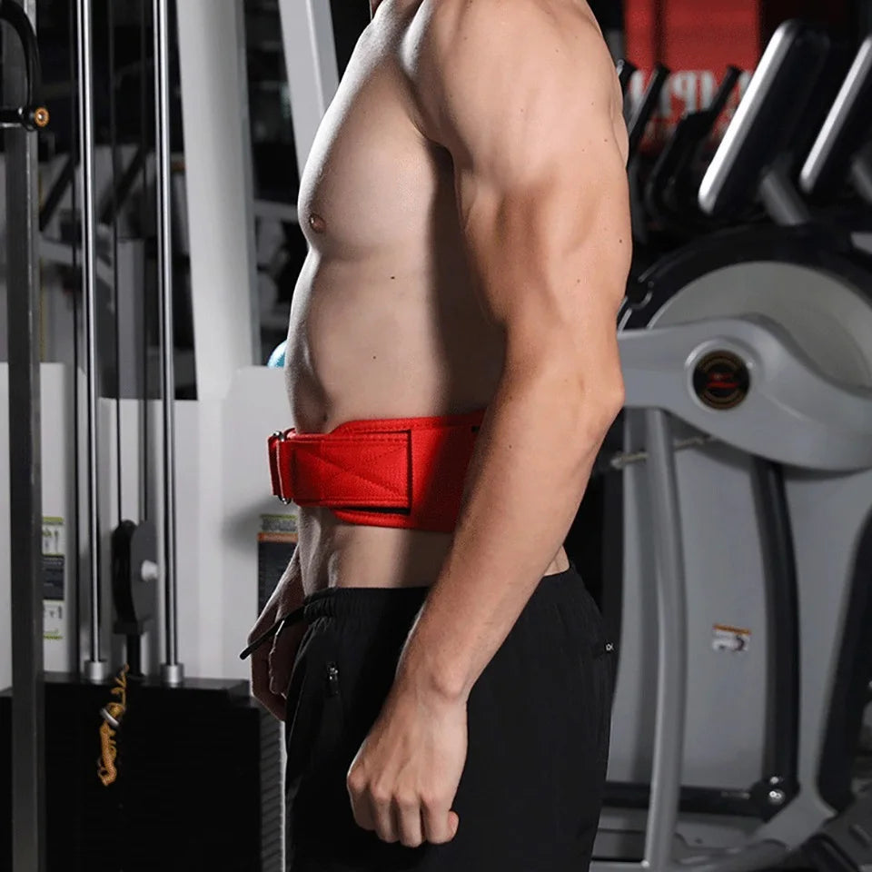GOBYGO Weight Lifting Belts Gym Back Supports Gym Weights Cross Training Squatting And Pulling Exercise Waist Support Men Women - Sun Studio