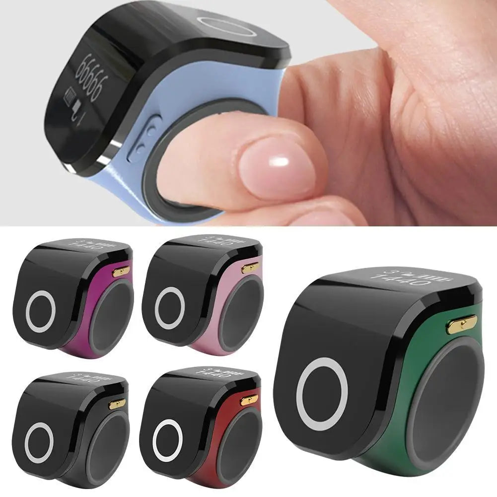 Mini Stitch Marker Row Finger Counter LCD Electronic Digital Display Hand Tally - Sun Studio