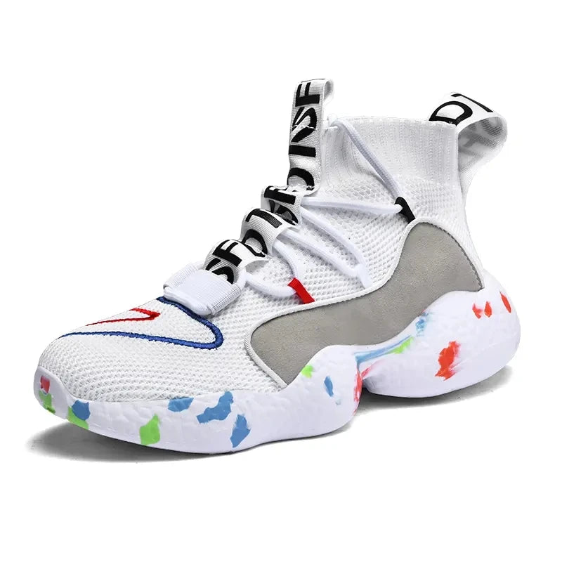 Casual Boot Shoes Men Camo Socks Sneakers Boots Shoes for Male Sneakers Breathable Jogging Trainer Socks Boots - Sun Studio