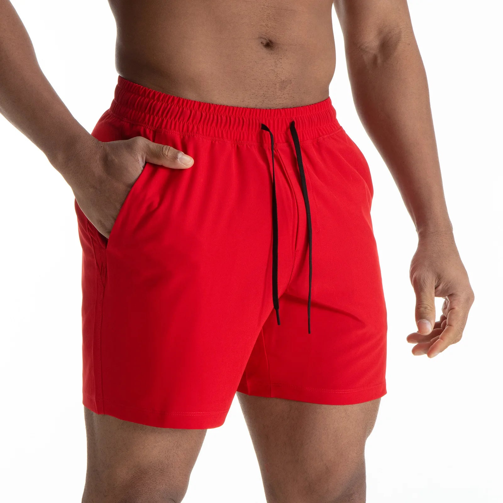 Mens Surfing Beach Shorts Summer Swimsuit Splicing Mesh Design Men Beach Shorts Quick Dry Short Sport Running Shorts Casual pant - Sun Studio