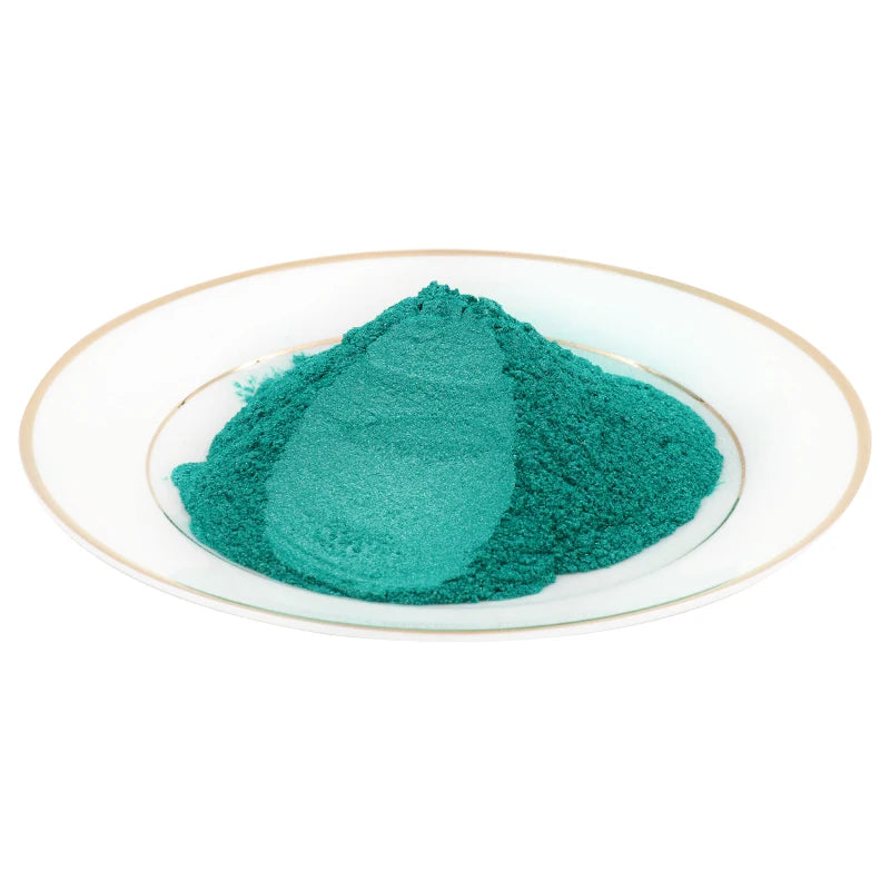 100 Gramm perlmuttfarbenes Pulver Harzpigment natürliches Mica-Mineral-Pulver DIY Seifen Epoxidharz Farbstoff Schmuckherstellung Make-up-Zubehör