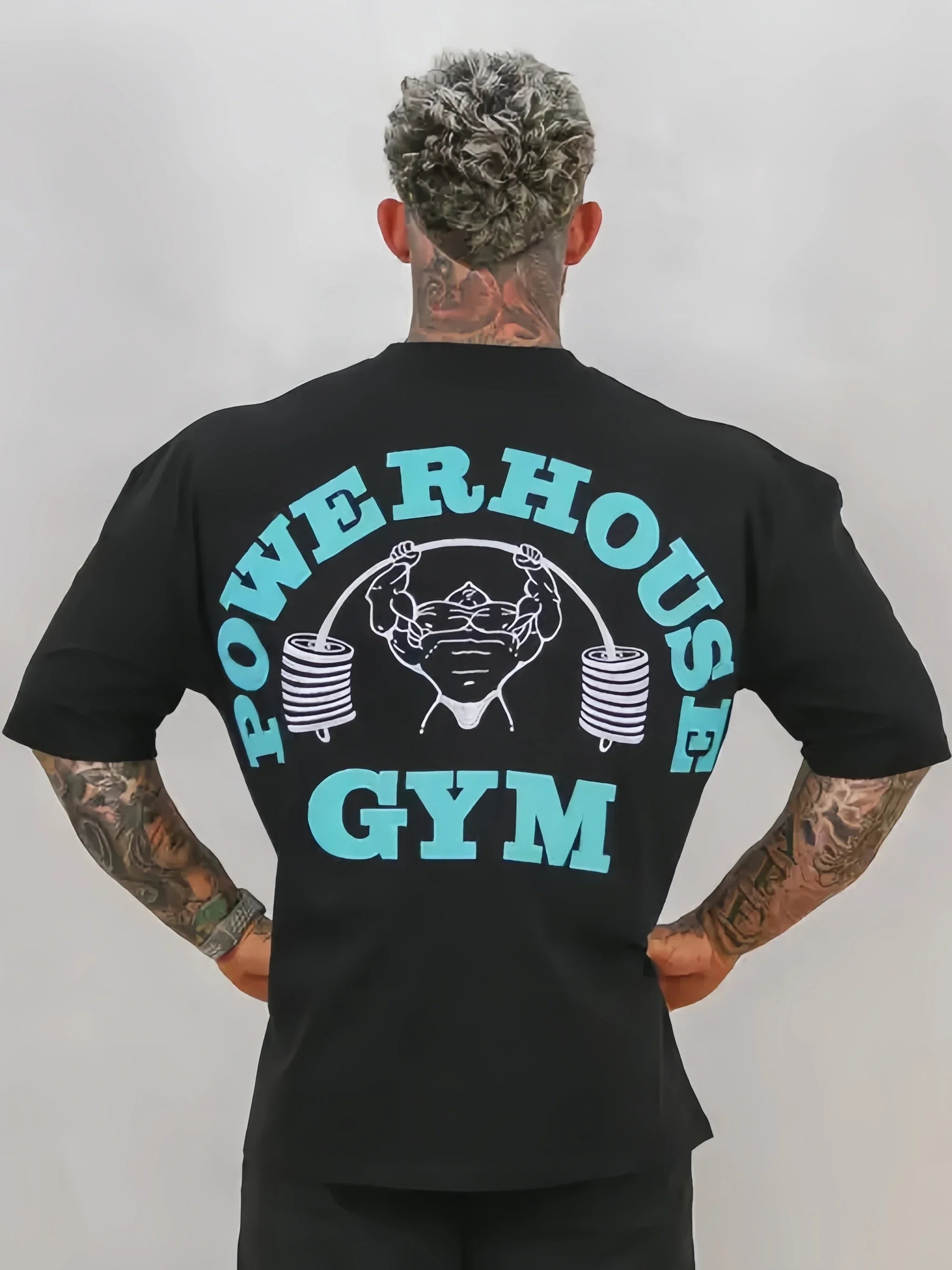 GYM Men's Fitness T-shirt - Breathable and Sweat-absorbent. Made of Pure Cotton, It Is Soft and Comfortable To Wear. - Sun Studio