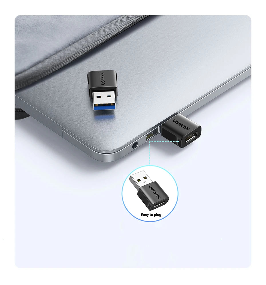 UGREEN USB 3.1 Type C OTG Adapter USB A Male to USB C Female Cable Converters For Macbook Samsung S10 Huawei USB To Type-c OTG - Sun Studio
