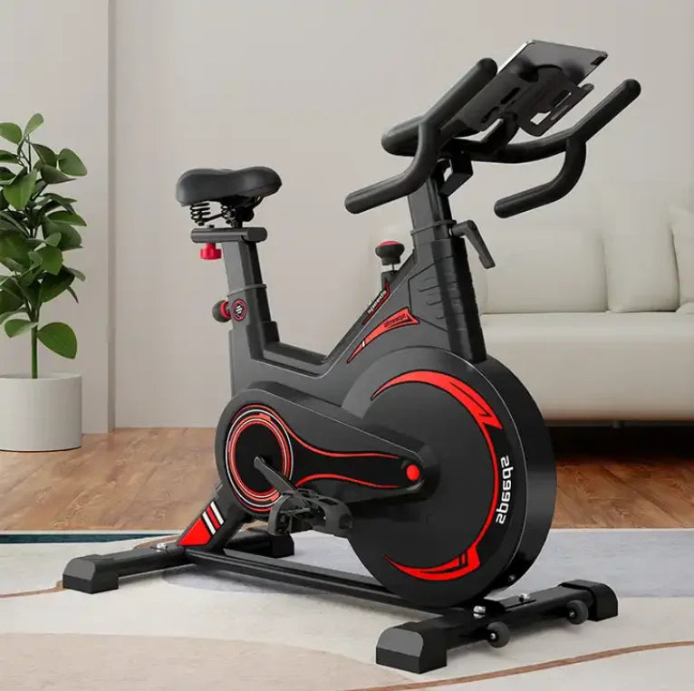 Fitness Spinning Bicycle Magnetic Resistance Machines Gym Exercise Bike Indoor Cycling Stationary Bike Cardio - Sun Studio