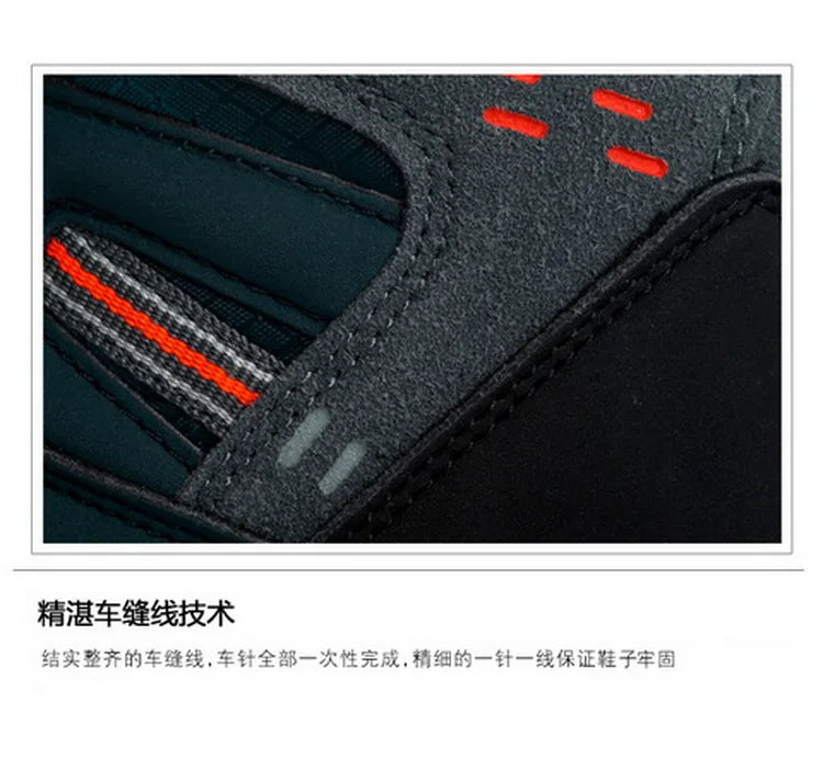 2026 High Gang Outdoor Hiking Shoes Men Winter Mountain Climbing Trekking Boots Top Quality Outdoor Fashion Casual Snow Boots - Sun Studio