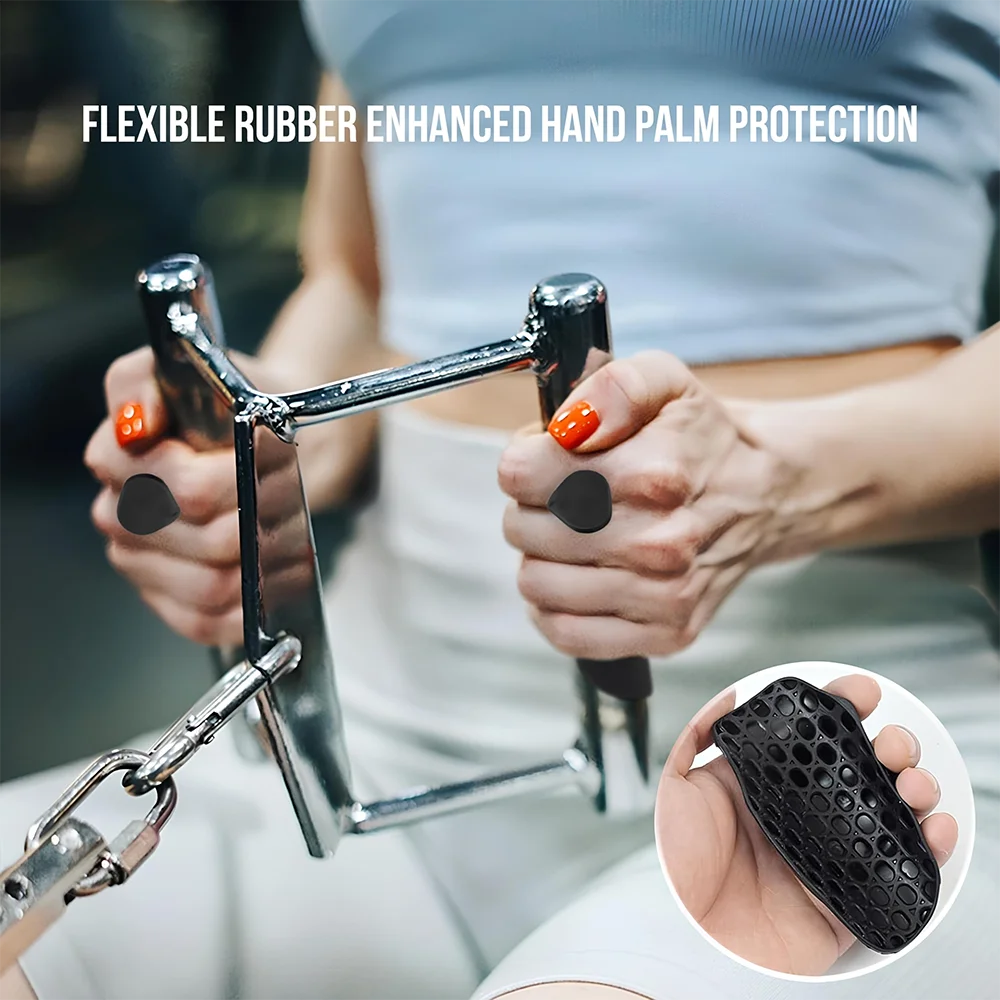 Gym Gloves Grip Strengthener Silicone Palm Grips Crosstraining Palm Grip Hand Protection for Gymnastics Weightlifting Exercise - Sun Studio