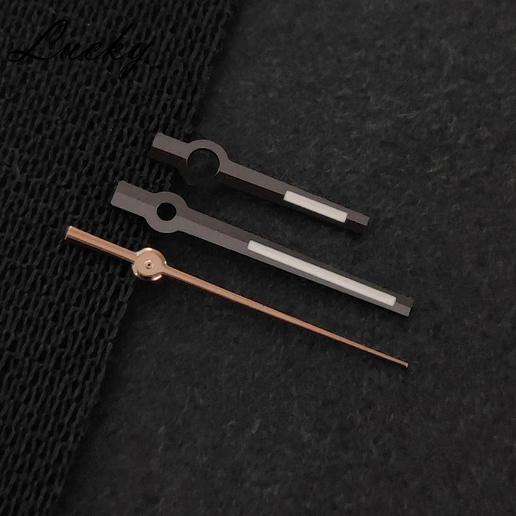 NH35 NH36 High Quality Hands Silver Gun Gold Rose Gold Watch Hands Green Luminous Watches Pointers Fit NH35/NH36/4R/7S Movement - Sun Studio