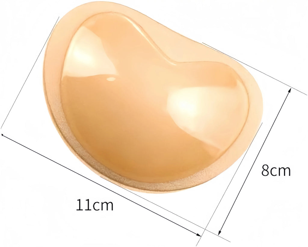 Bikini swimsuit chest pad insert, transparent, invisible, thick, cute silicone chest pad, waterproof, sweat proof - Sun Studio