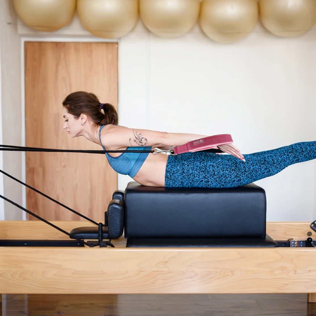 Pilates Double Loop Straps for Reformer Fitness D-Ring Straps ,Yoga Exercise Accessories for Home Gym Workout,1 Pair - Sun Studio