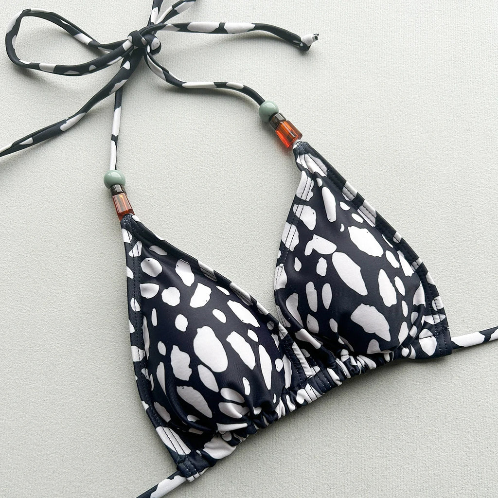 Micro Bikinis 2026 Sexy Women Swimsuit Swimwear Female Bikini Set Print Brazilian Biquini Bathing Suit Swimming Suit Beachwear - Sun Studio