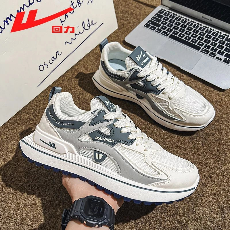 Bequeme und Atmungsaktive Sportschuhe für Herren Neue Frühling und Herbst Stil Ins Trendy Freizeit Hongkong Stil Laufen Reisen
