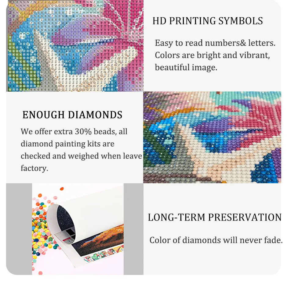 Starfish 5D Diamond Painting Fantasy Shell Seaside Scenery Full Diamond Embroidery Mosaic Cross Stitch Kits Bedroom Home Decor - Sun Studio