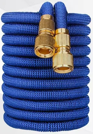 3X Telescopic TPE Water Hose Copper Plated Garden Hose for Car Wash Magic Telescopic Flexible Pipe Home Outdoor Watering - Sun Studio