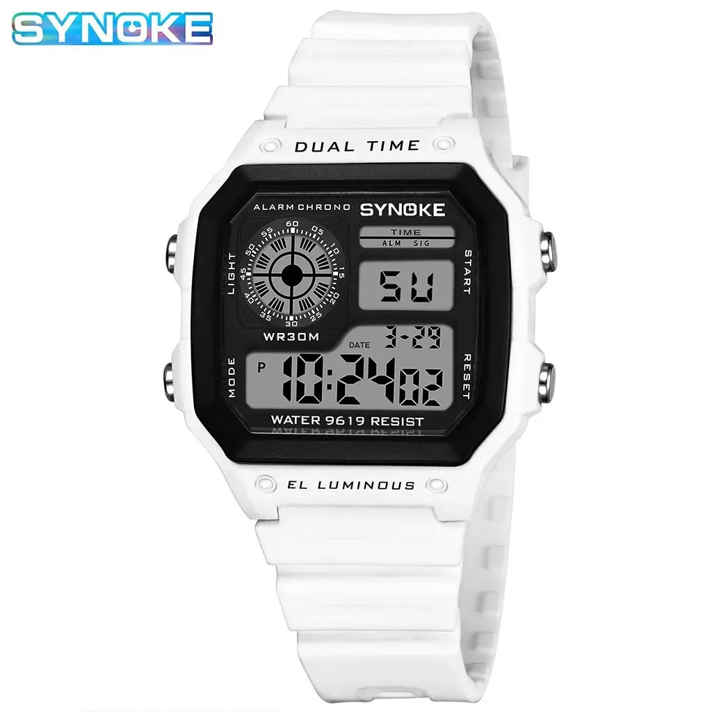 SYNOKE Military Digital Watches Men Sports Luminous Chronograph Waterproof Male Electronic Wrist Watches Relogio Masculino - Sun Studio