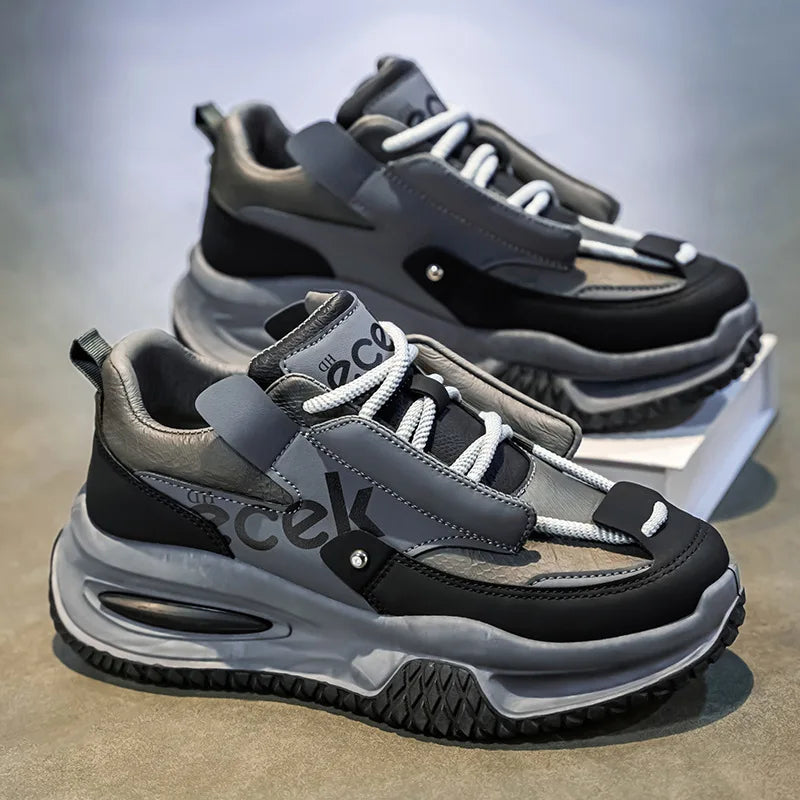 Neue Jugend Dicke Sohle Lässige Sneakers Koreanische Edition Herren Vielseitige Atmungsaktive Laufschuhe Hochwertige Zapatos para hombres