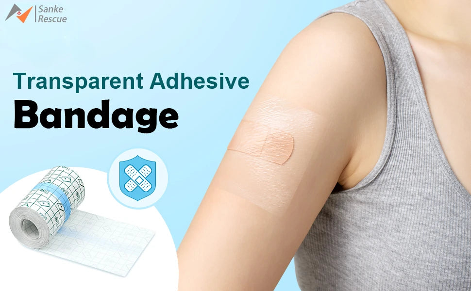10M Waterproof Protective Tattoo Healing Film For Aftercare Bandage Transparent Skin Repair Wrap Roll - Sun Studio