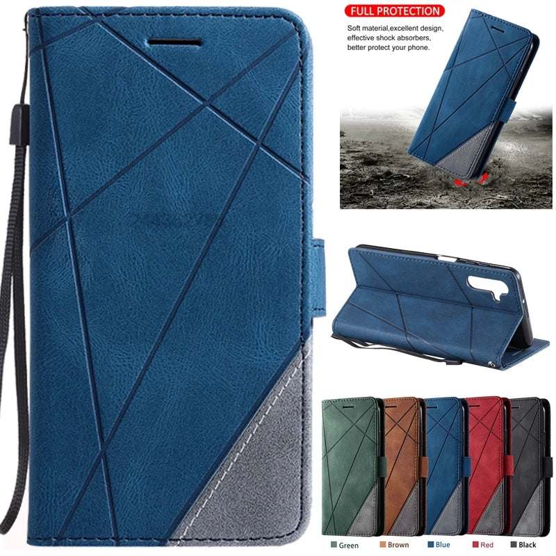 Case Flip For Huawei Honor 200 90 70 50 Pro Lite X9A X9B X8A X7C X6B X6A X50 X8 5G Cell Leather Cover Coque Wallet Phone Cases - Sun Studio