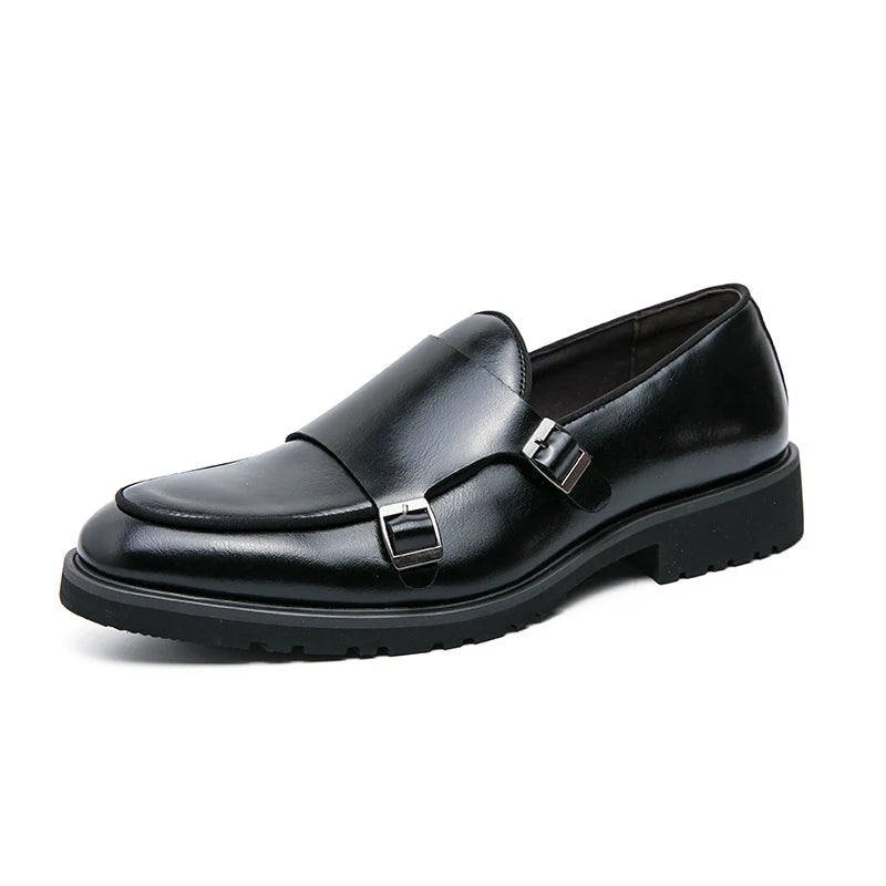 2023 Herren Spaltleder Schuhe Gummisohle Herren Business Büro Männliche Dress Leder Schuhe Echtes Leder Hochzeitsfeier Schuhe Plus 46