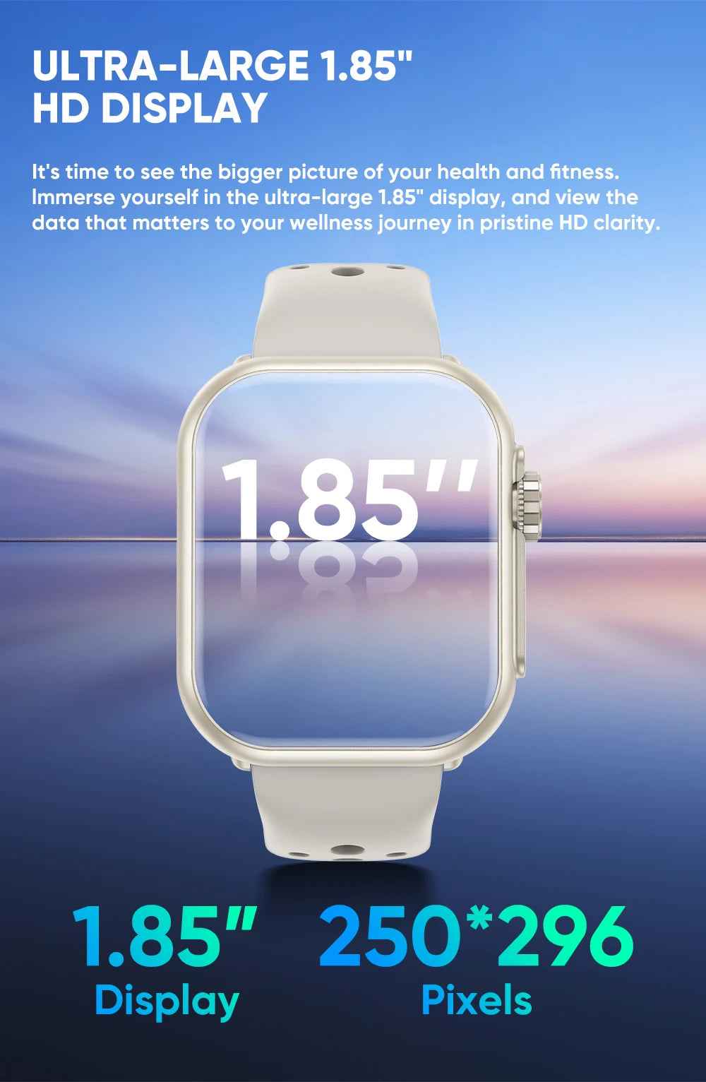 2025 New 1000mAh Battery Smart Watch For Men Women Bluetooth Call Heart Rate Monitor Watches IP68 Waterproof Sports Smartwatches - Sun Studio