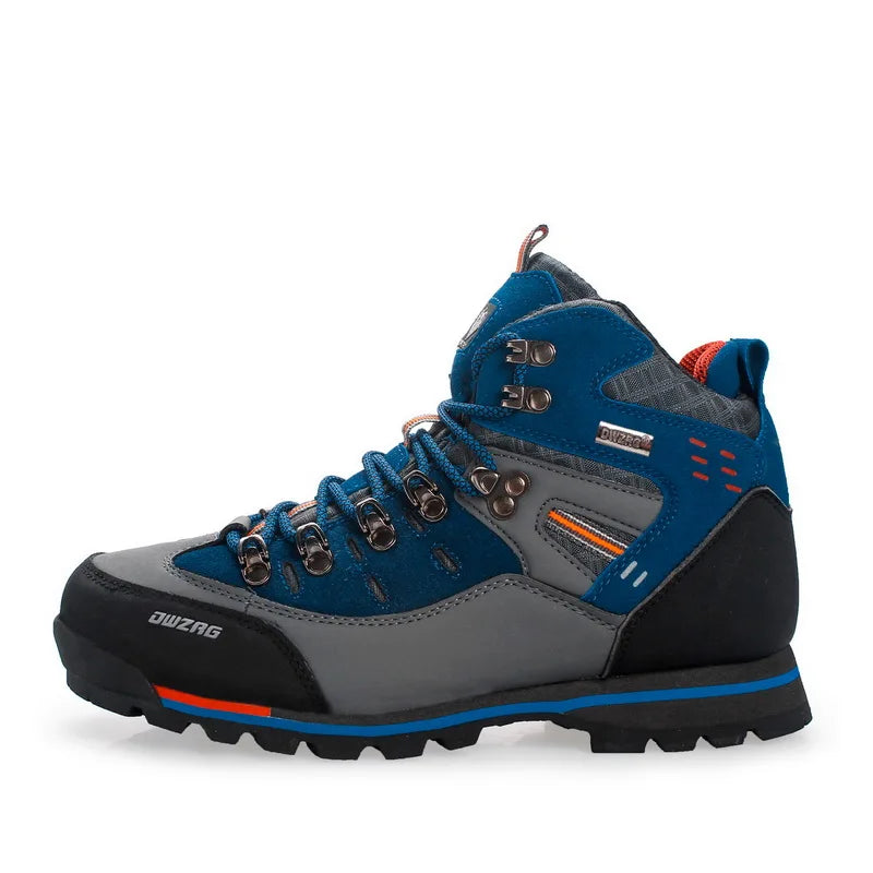 2026 Hohe Outdoor-Wanderschuhe für Männer, Winter, Bergsteigen, Trekkingstiefel, hochwertige Outdoor-Mode, lässige Schneestiefel
