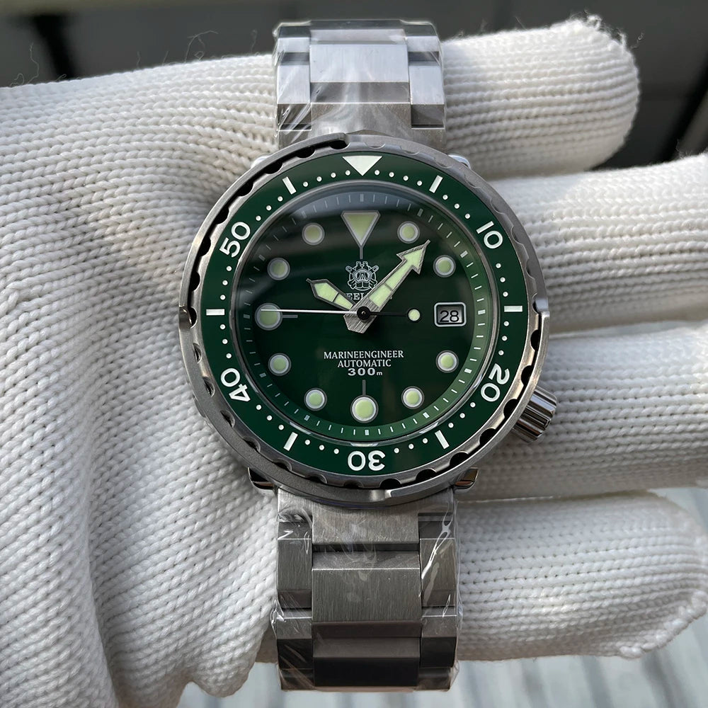 STEELDIVE SD1975 Luxus Automatikuhren Herren Taucheruhr 30Bar Wasserdicht Leuchtende Uhr Saphirglas Mechanische Armbanduhr