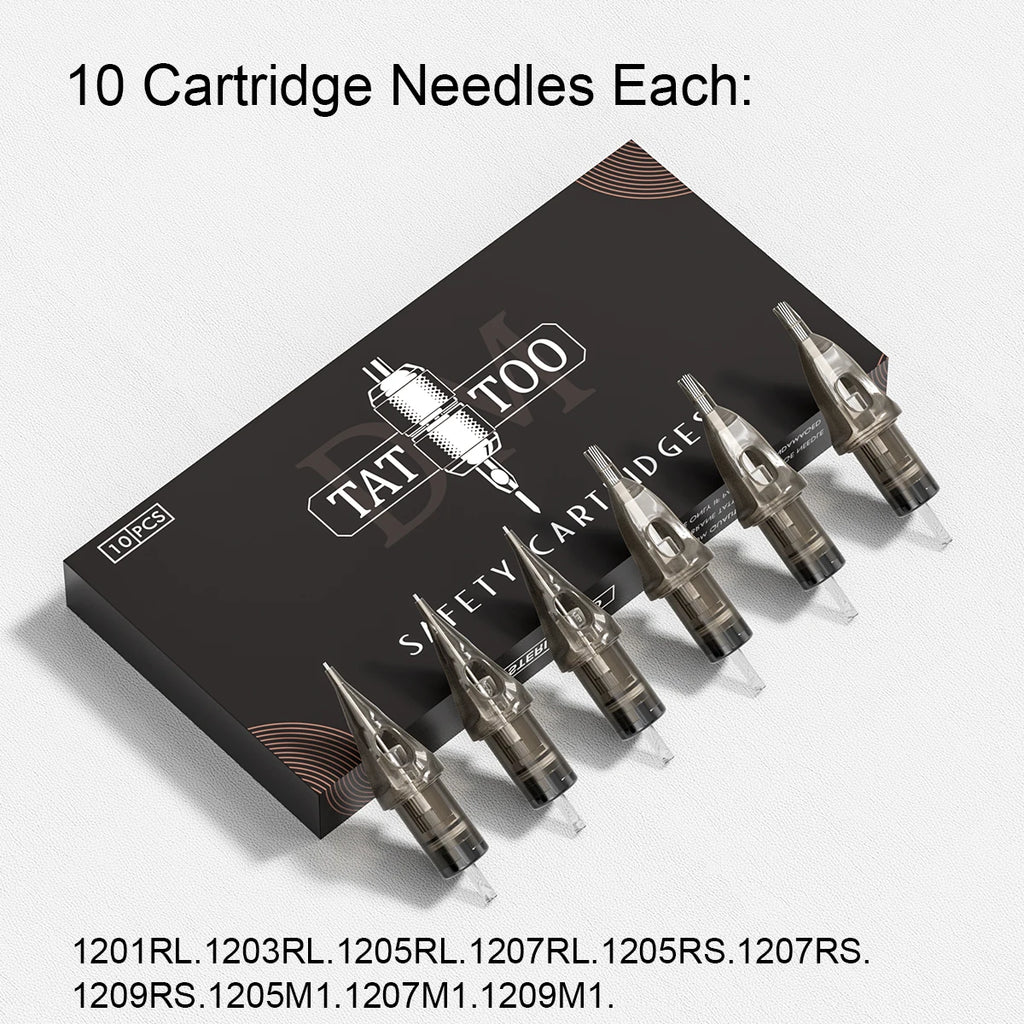 1set, DM Wireless Tattoo Kit ,Complete Mini Rocket Machine Battery Cartridge Needles Power Supply Inks Rotary Tattoo Pen Set - Sun Studio
