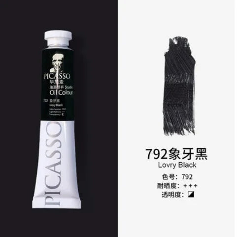 50/170ML Ölfarbenpigment für Anfänger und Studenten, die sich auf bildende Kunst konzentrieren, lichtechtes, feines Pigment