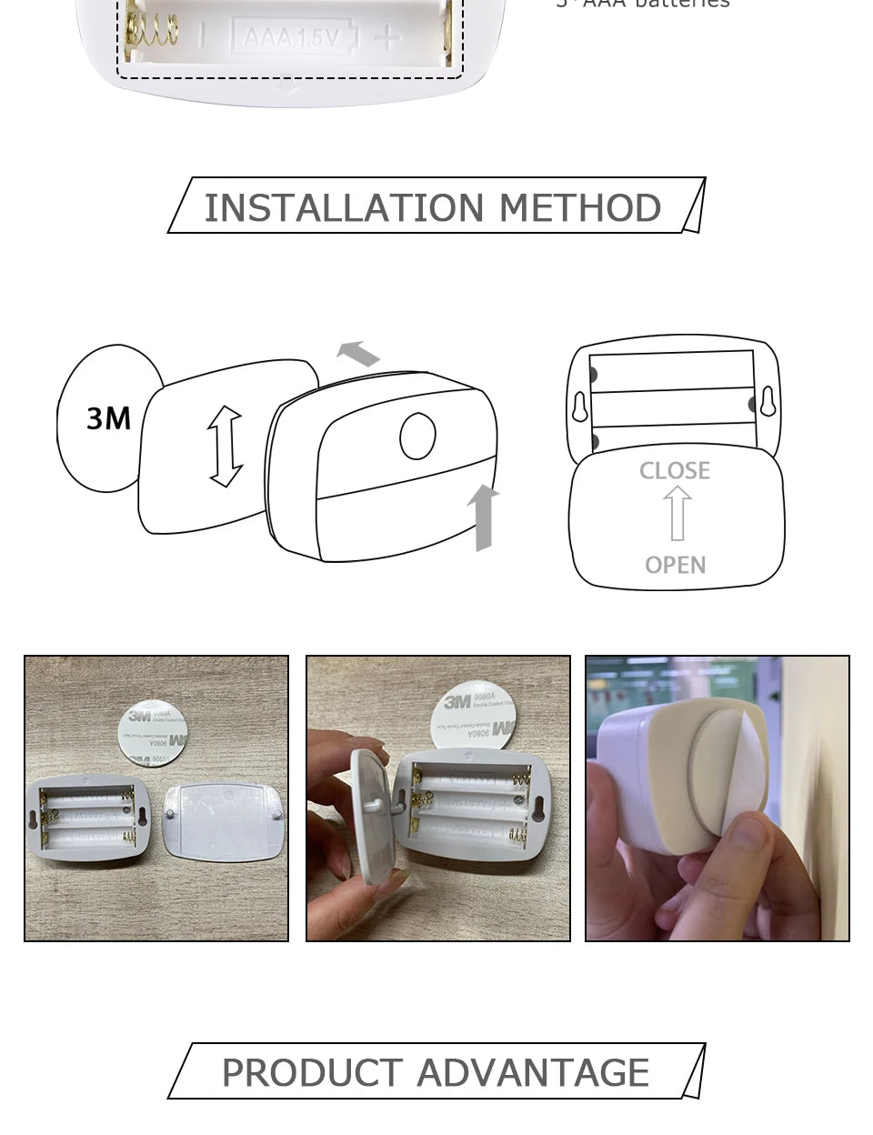 LED Night Light Motion Sensor Night Lamp Room Decor Lamp Bedside Led Lamp With EU Plug Led Lights For Closet Bedroom Home Decor - Sun Studio