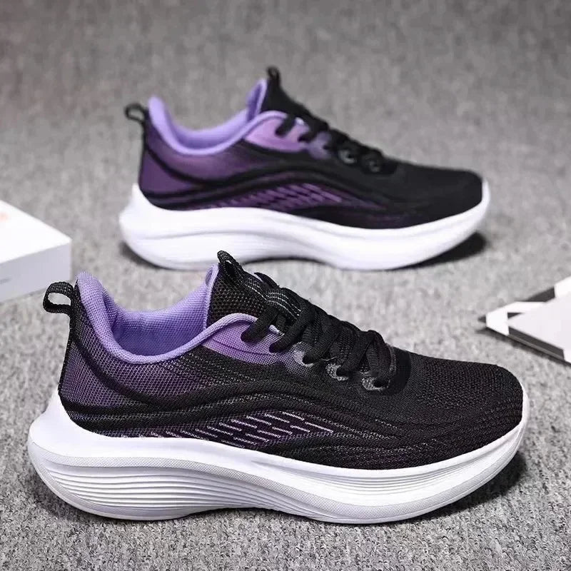 Lässige Lauf Sommer Mode Anti-Rutsch Wandern Mesh Atmungsaktivität Sport Schuh Tennis Frau Trend 2025 Damen Sneakers Paar