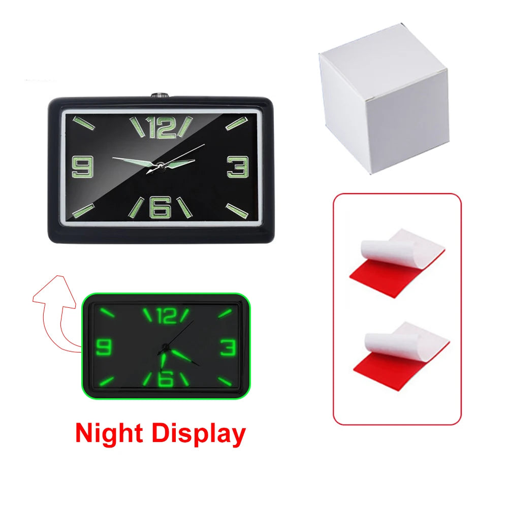Automobile Quartz Clocks Watch Car Decoration Ornaments Vehicle Zinc Alloy Material Fashion Premium Auto Fashion Watches - Sun Studio