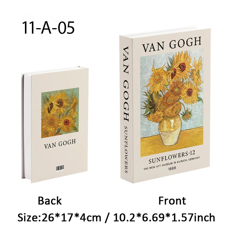 Matisse Fake Bücher zur Dekoration Aufbewahrungsbox Abstrakte Kaffeetisch Bücher Luxus Schlafzimmer Dekorative Bücher Bauhaus Boho Wohnkultur