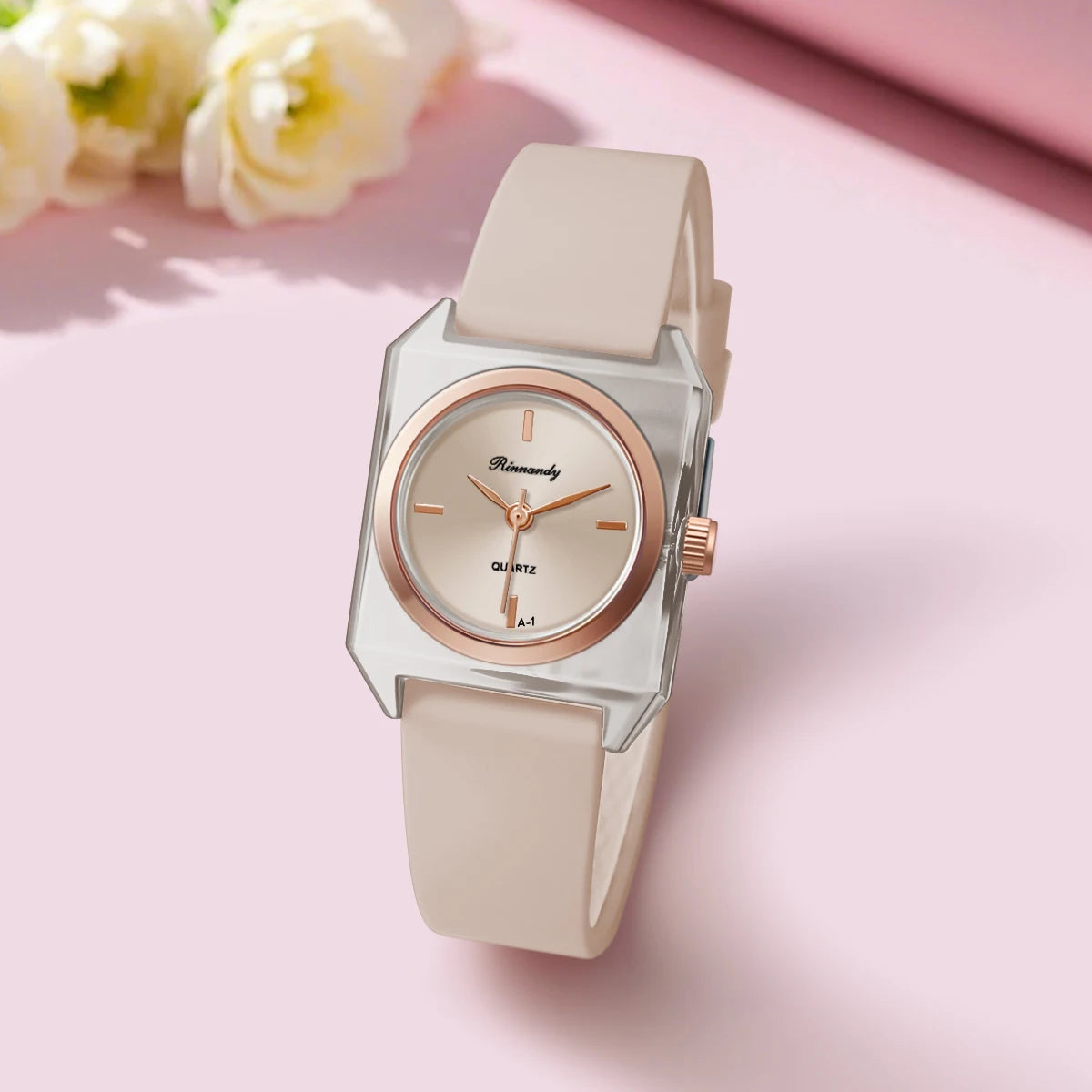 Simple Women‘s Watch Silicone Strap Watches Women Quartz Clock Ladies Wristwatch Christmas Festival Gift Valentine's Day - Sun Studio