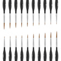 10/11/20/22Pcs Fine Detail Paint Brush Miniature Painting Brushes for Mini Paints Brush Set for Acrylic Watercolor Face Nail - Sun Studio