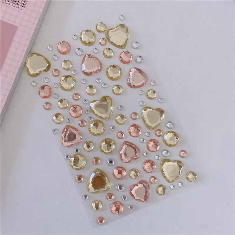 Glitzer Gesicht Aufkleber für Kinder Strasssteine für Augen Gesicht Diamanten Helle Aufkleber Festival Makeup Juwelen Aufkleber ZS006