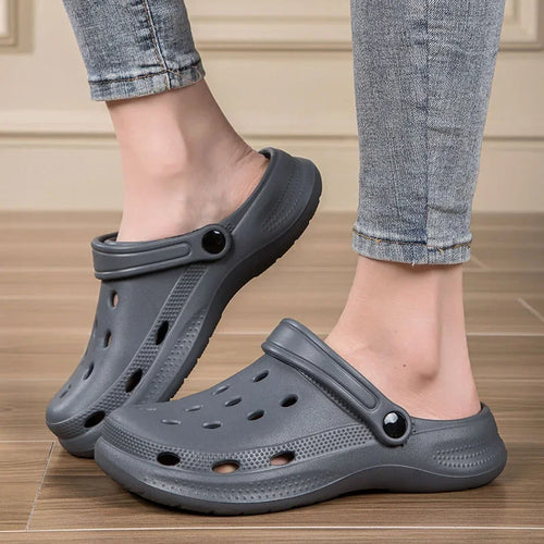 2026Summer Men Clogs Sandals Men's and Women's Leisure Slippers Beach Slides Home Garden Shoes Outdoor Sandals Plus Size46 47 48 - Sun Studio