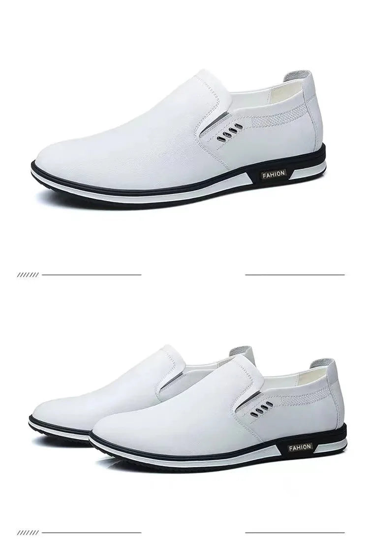 Spring and Autumn Men's English Leather Shoes Outdoor comfor Footwear Men fashion Formal Shoes High Quality trendy Zapatos - Sun Studio