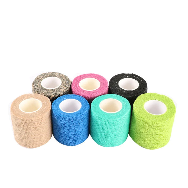 10pcs/Lot Tattoo Grip Bandage Cover Wraps Tapes Nonwoven Waterproof Self Adhesive Finger Protection Permanent Makeup Accessories - Sun Studio
