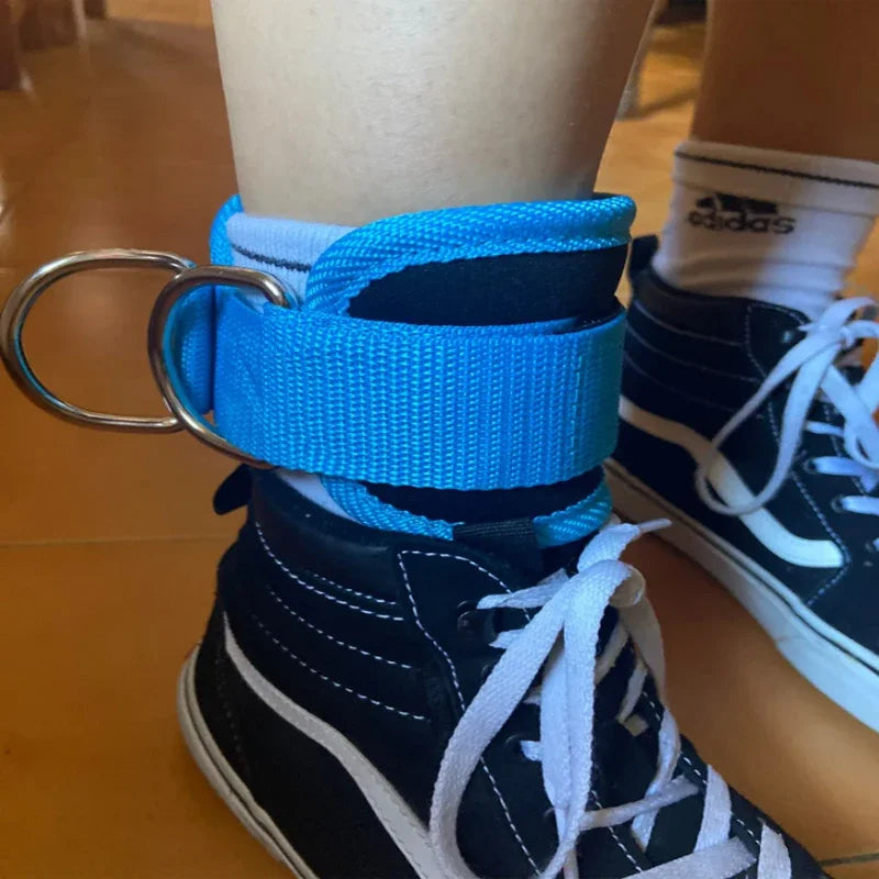 1/2/4 Pcs Cable Ankle Straps Double D-Ring Ankle Cuffs For Gym Workouts Glutes Legs Strength Training Support Sport Abductors - Sun Studio