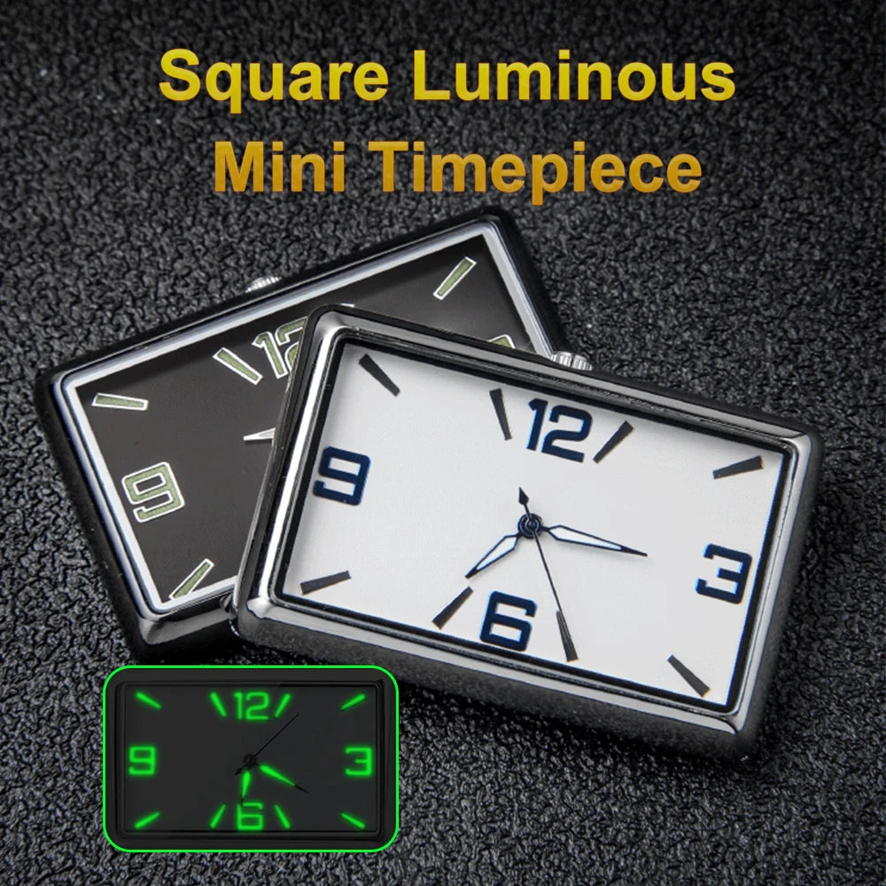 Automobile Quartz Clocks Watch Car Decoration Ornaments Vehicle Zinc Alloy Material Fashion Premium Auto Fashion Watches - Sun Studio
