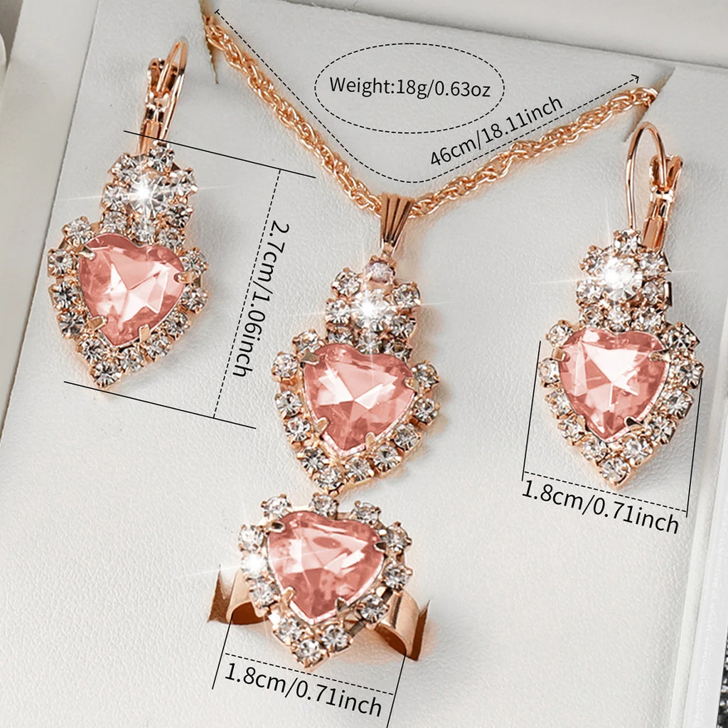 5PCS Luxury Rhinestone Women Watches Jewelry Set Fashion Adjustable Bangle Ladies Quartz Wristwatch Reloj Mujer（Without Box） - Sun Studio
