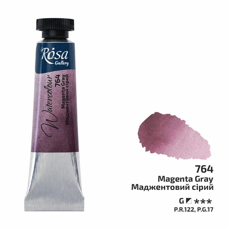 ROSA New 10 Color Precipitated Watercolor Pigments 10ml Tube Master Watercolor Paint Student Artist Painting Supplies - Sun Studio