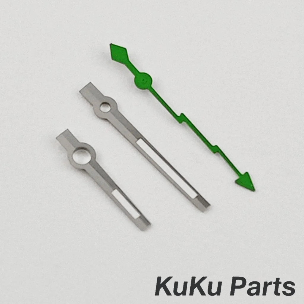 NH35 Lightning Second Green Luminous Hands Red Silver Gold Blue Watches Pointer For NH35 NH36 NH38 NH70 Movement Watches Needles - Sun Studio