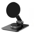 Folding Phone Holder Desktop Magnetic Phone Stand 360° Rotation Desktop Cell Phone Stand For iPhone 16 15 14 13 12 Pro Max Mount - Sun Studio