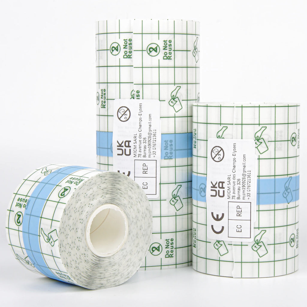 10M Waterproof Protective Tattoo Healing Film For Aftercare Bandage Transparent Skin Repair Wrap Roll - Sun Studio