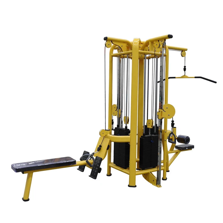 Fitness Equipment Weightlifting Gym Machine Multifunction Trainer Indoor 4 Station Machine - Sun Studio